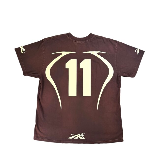 Hellstar Hellstar Warm Up Tee Brown