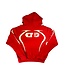 Hellstar Hellstar Sports Athlete Red Hoodie