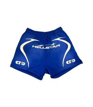 Hellstar Hellstar Warm Up Shorts Blue
