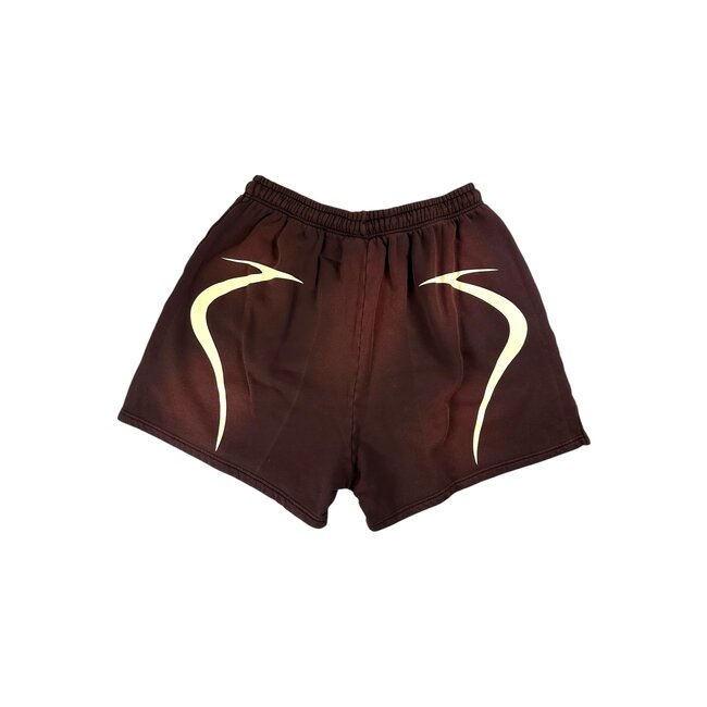 Hellstar Hellstar Warm Up Shorts Brown