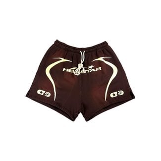 Hellstar Hellstar Warm Up Shorts Brown