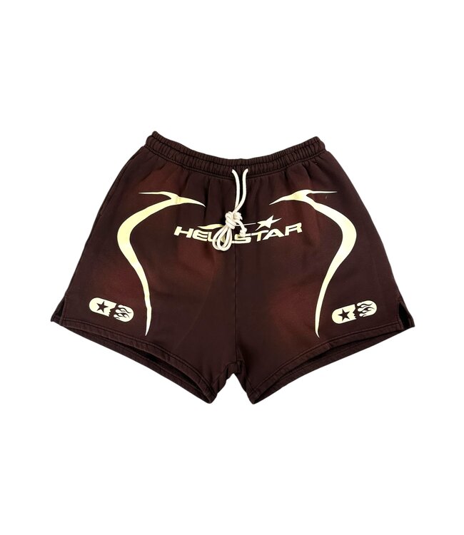 Hellstar Hellstar Warm Up Shorts Brown