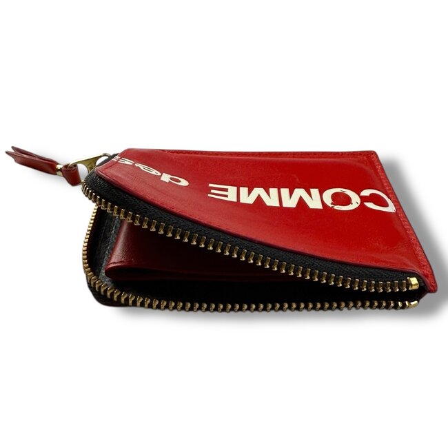 Comme Des Garcon CDG Red Zip Wallet