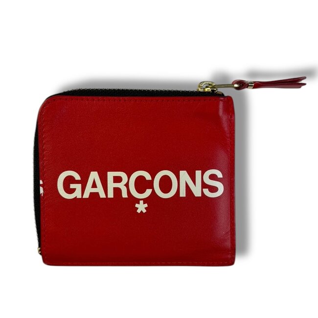 Comme Des Garcon CDG Red Zip Wallet