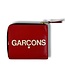 Comme Des Garcon CDG Red Zip Wallet