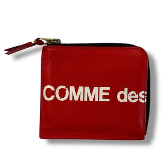 Comme Des Garcon CDG Red Zip Wallet