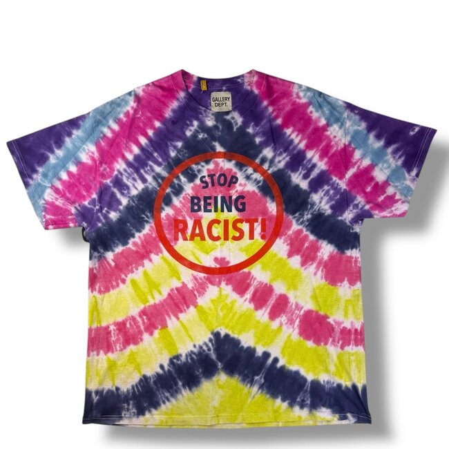 Gallery Dept. Gallery Dept. Stop Being Racist Tie Dye Tee Size XL