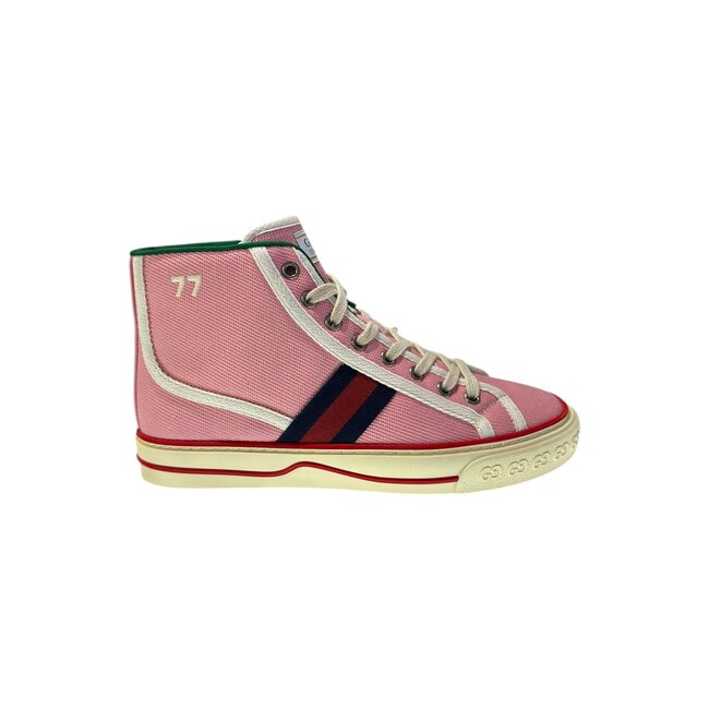 Gucci Gucci Pink Tennis 1977 High-Top Sneaker
