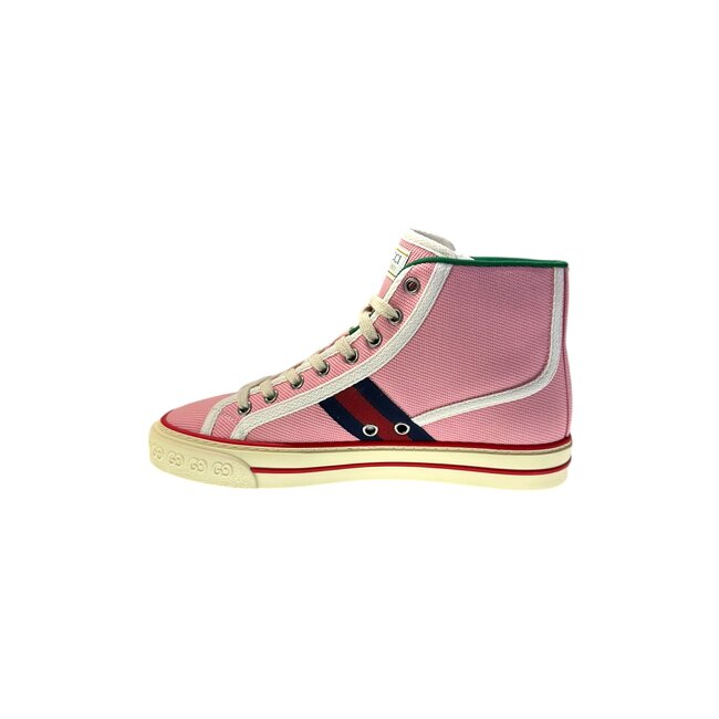 Gucci Gucci Pink Tennis 1977 High-Top Sneaker