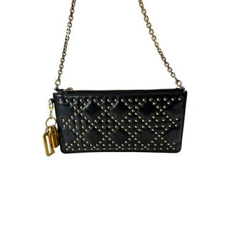 Dior Dior Black Studded Lambskin Push