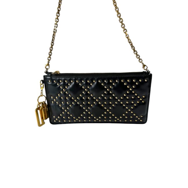 Dior Dior Black Studded Lambskin Push
