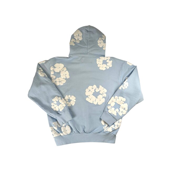 Denim Tears Denim Tears Cotton Wreath Hoodie Baby Blue