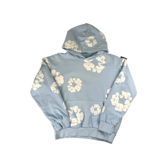 Denim Tears Denim Tears Cotton Wreath Hoodie Baby Blue