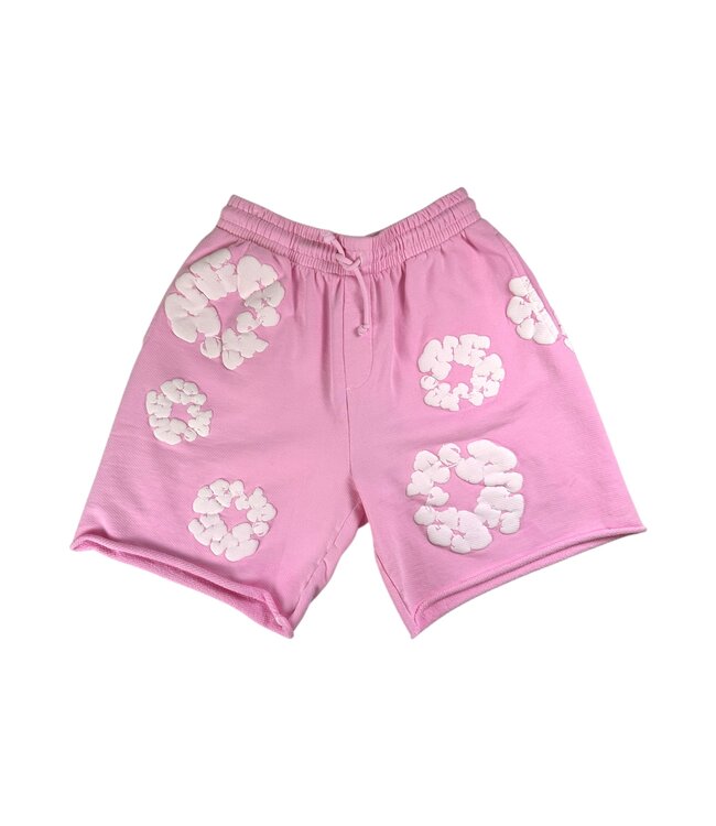 Denim Tears Denim Tears Cotton Wreath Sweat Shorts Baby Pink