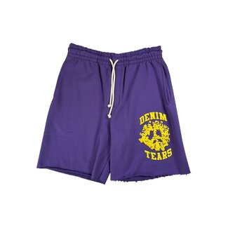 Denim Tears Denim Tears University Sweatshorts Purple/Yellow
