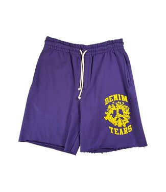 Denim Tears Denim Tears University Sweatshorts Purple/Yellow