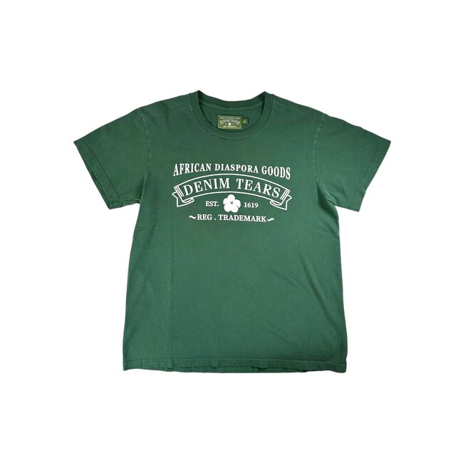 Denim Tears Denim Tears ADG Tee Washed Green