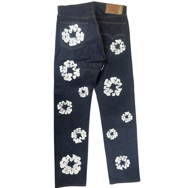 Denim Tears Denim Tears x Levis Cotton Wreath Jeans Selvedge