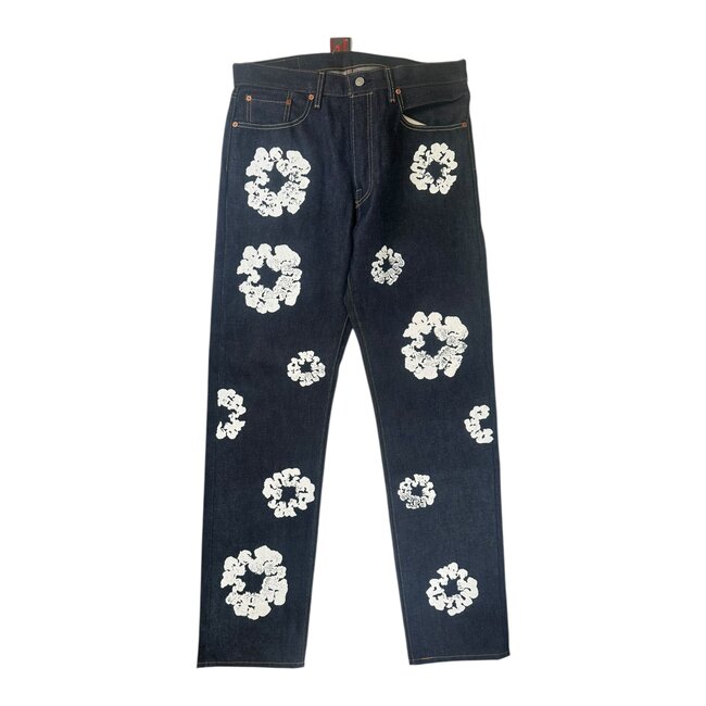 Denim Tears Denim Tears x Levis Cotton Wreath Jeans Selvedge