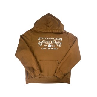 Denim Tears Denim Tears ADG Hoodie Washed Brown