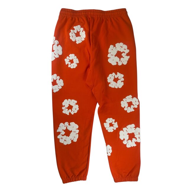 Denim Tears Denim Tears Cotton Wreath Sweatpants Orange