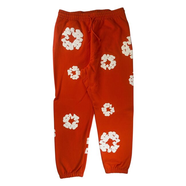 Denim Tears Denim Tears Cotton Wreath Sweatpants Orange