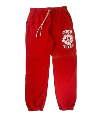 Denim Tears Denim Tears University Sweatpants Red