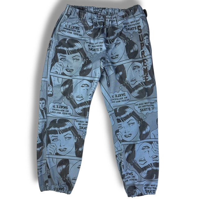 Supreme Supreme x Thrasher Boyfriend Pants Blue Size Medium