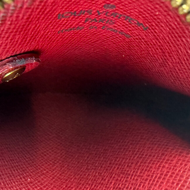 Louis Vuitton 2005 LV x Murakami Cherry Monogram Circle Coin Pouch