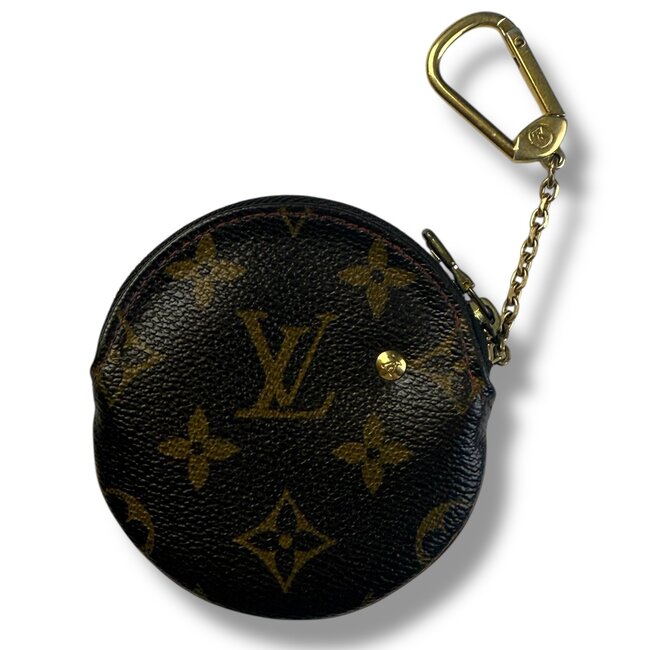 Louis Vuitton 2005 LV x Murakami Cherry Monogram Circle Coin Pouch