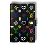 Louis Vuitton 2003 LV x Murakami Multicolor Carnet De Bal Mini Black