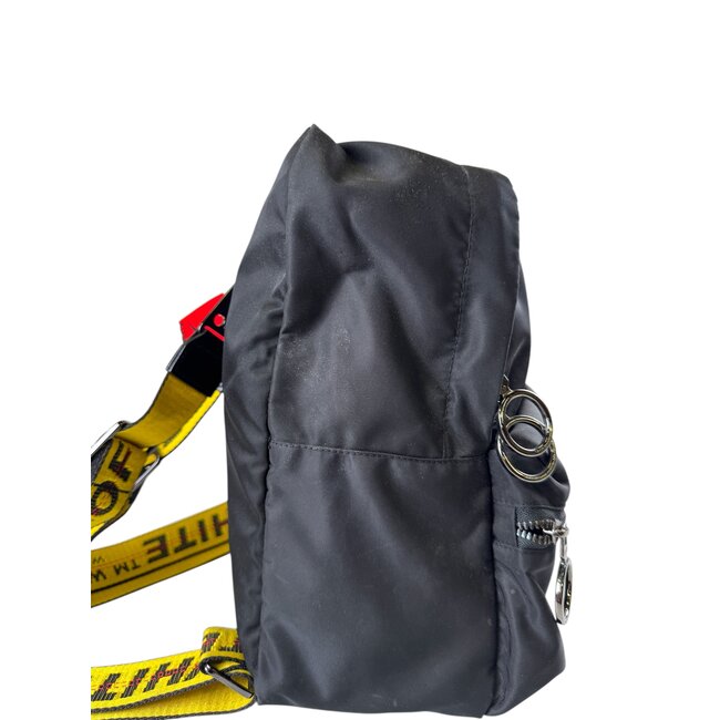 Off-White Nylon Icon Mini Backpack