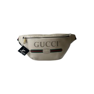 Gucci Grained Calfskin Gucci Belt Bag