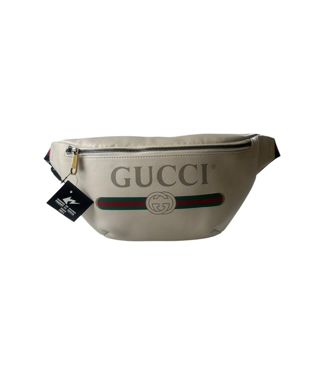 Gucci Grained Calfskin Gucci Belt Bag