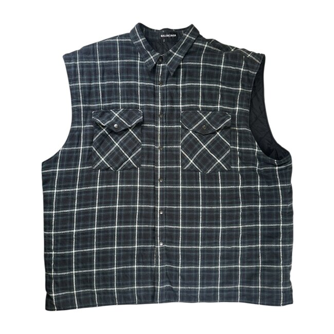 Balenciaga Balenciaga Plaid Vest