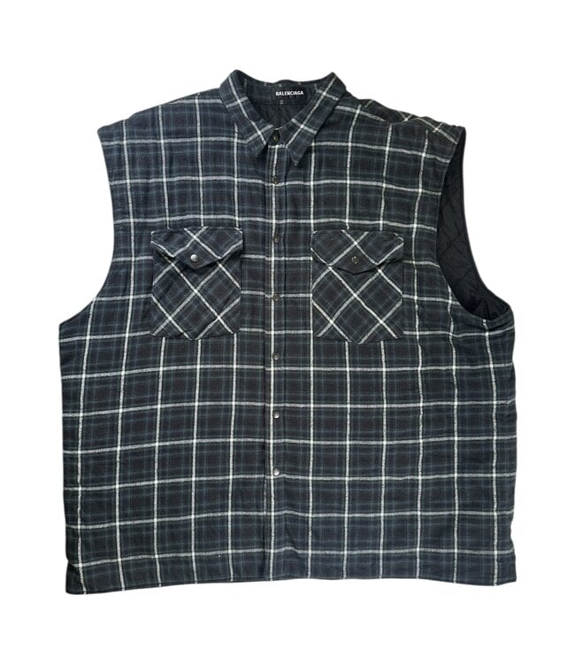 Balenciaga Balenciaga Plaid Vest