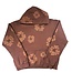Denim Tears Denim Tears Mono Wreath Brown Hoodie