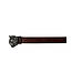 Gucci Calfskin Brass Feline Buckle Belt