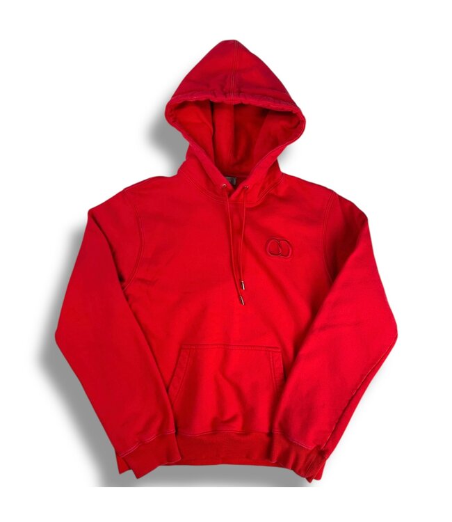 Dior Christian Dior Red Logo Hoodie Size XL