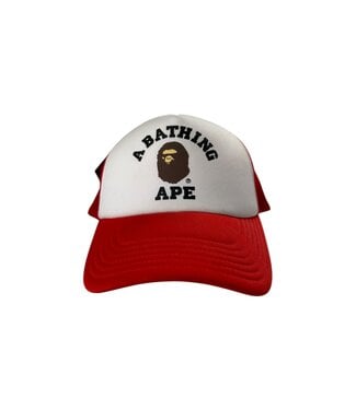 A Bathing Ape Bape college Mesh Cap