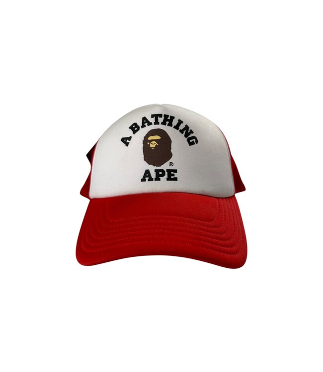 A Bathing Ape Bape college Mesh Cap