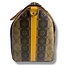 Louis Vuitton Louis Vuitton Keepall Bandouliere x Nigo 50 Monogram Stripes Brown