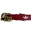 Gucci Gucci x Adidas GG Marmont Belt Red/White Size 90 (size 32-34)