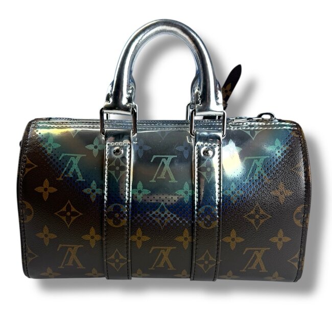 Louis Vuitton 2023 Louis Vuitton Keepall Bandouliere 25 Metallic