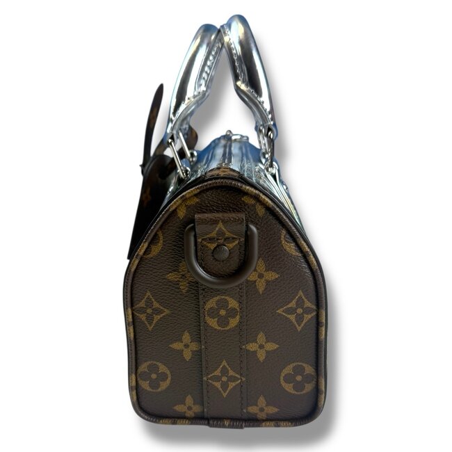 Louis Vuitton 2023 Louis Vuitton Keepall Bandouliere 25 Metallic