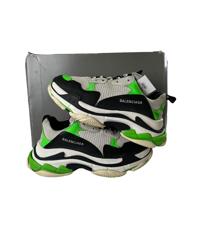 Balenciaga Balenicaga Triple S Green Black