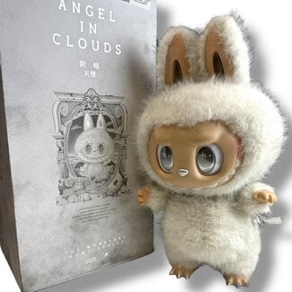 Popmart Pop Mart The Monsters Labubu Zimomo Angel in Clouds Figure