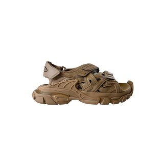Balenciaga Track Slides Beige