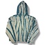 Amiri Amiri Blue Dye Wool Hoodie Size Medium