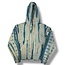 Amiri Amiri Blue Dye Wool Hoodie Size Medium
